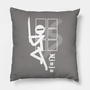 Stickman Ninja Pillow