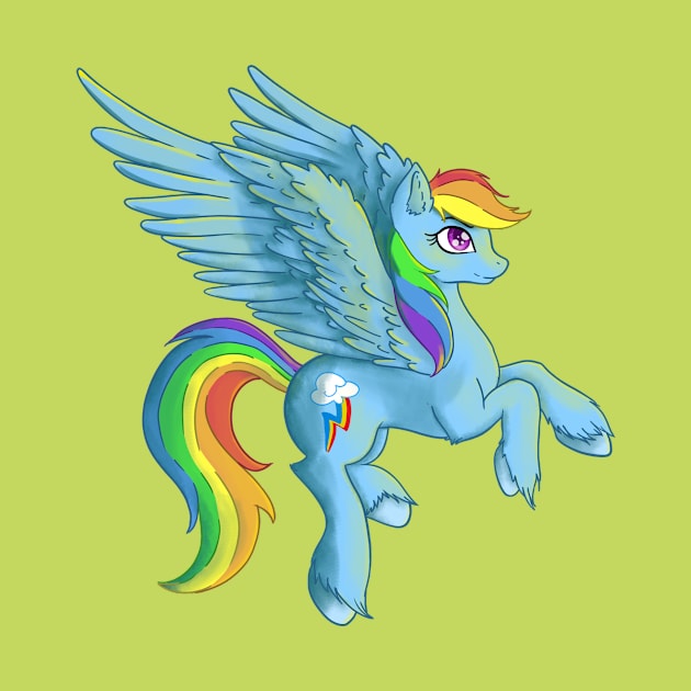 Rainbow Dash by ThatCatObsessedDemon