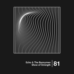 Show of Strength - Minimalist Style Graphic Artwork T-Shirt