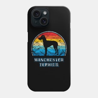 Manchester Terrier Vintage Design Dog Phone Case