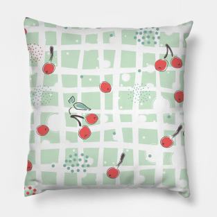 Cherry Pattern Pillow