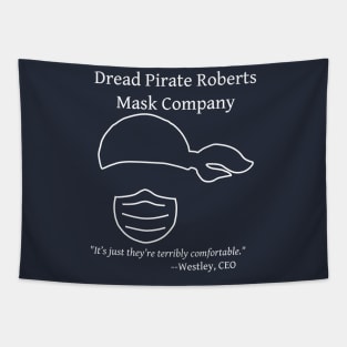 Dread Pirate Mask Company Tapestry