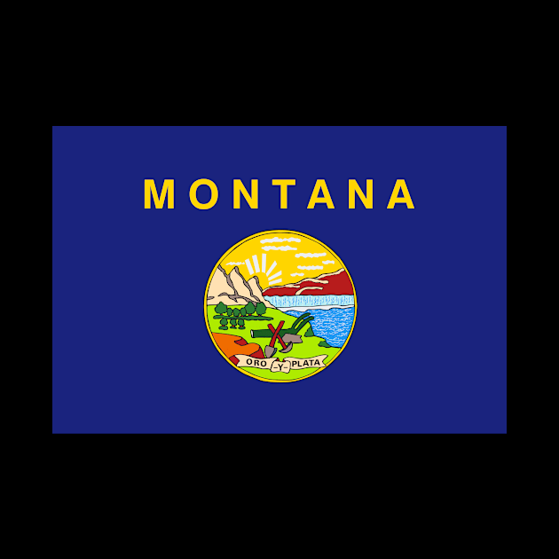 Montana Flag by taoistviking