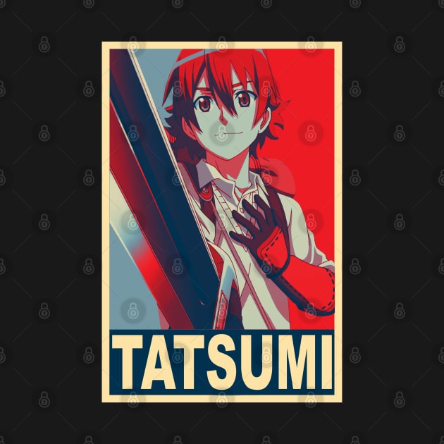 Tatsumi Poster - akame ga kill by Jack Jackson