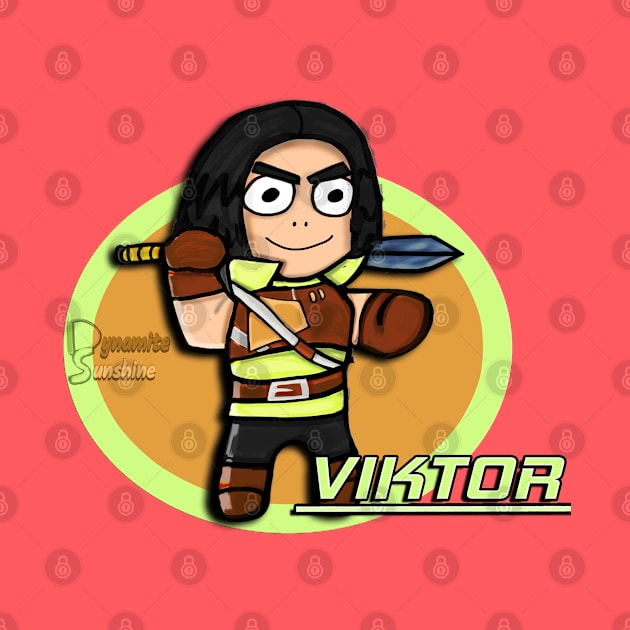 Chibi Viktor from Skdn by DynamiteSunshine