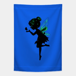 Little Fairy Artwork Tapestry