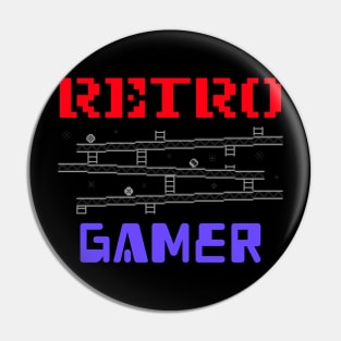 Retro Gamer Pin