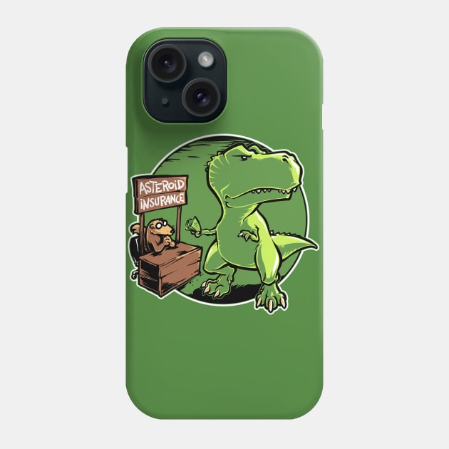 Asteroid Insurance Phone Case by obvian