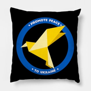 Ukraine Support No War Promote Peace bird Pillow