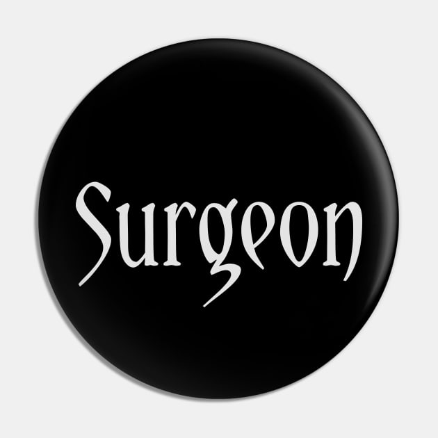 Surgeon Pin by Spaceboyishere