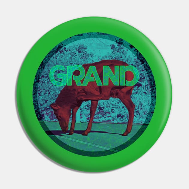 Grand Canyon National Park 7 Scratch Logo Pin by SABREart