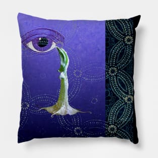 datura tears Pillow