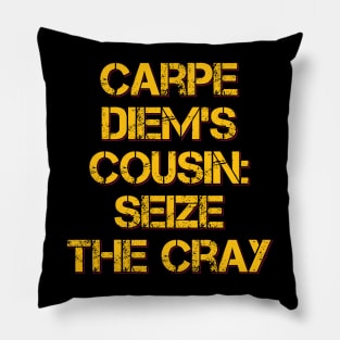 Seize the Crayon Pillow