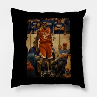 Young Kevin Durant Vintage Pillow