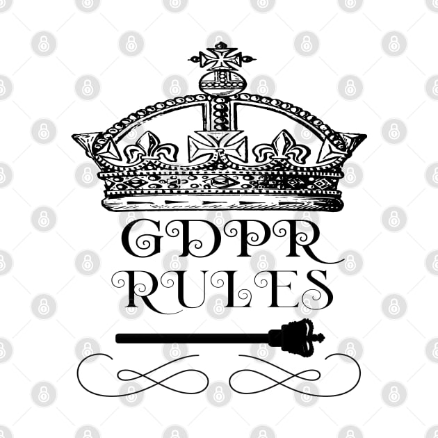 GDPR Rules Crown by Miozoto_Design