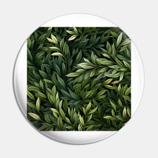 Green Leaves Pattern 22 Pin