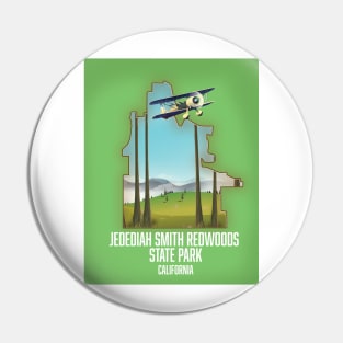 Jedediah Smith Redwoods State Park Pin