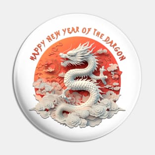 Fantasy Dragon: Happy New Year of the Dragon! Pin