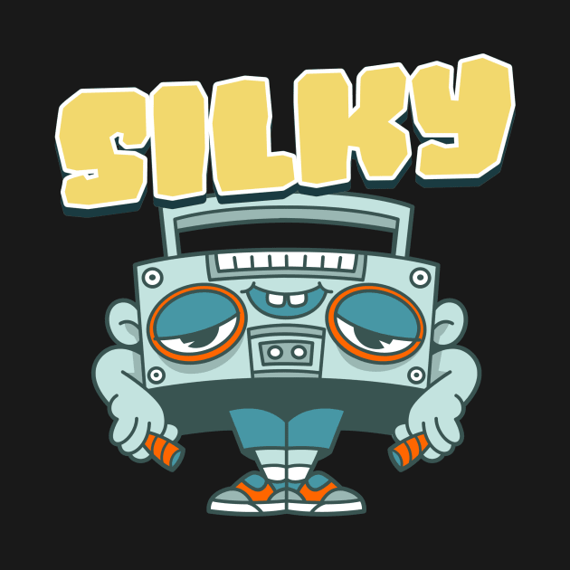 Silky Boombox by Mirage Tees