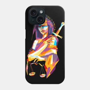 Themis Ilustration Phone Case