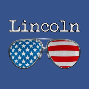 USA PILOT GLASSES LINCOLN T-Shirt