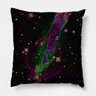 Black Panther Art - Glowing Edges 223 Pillow