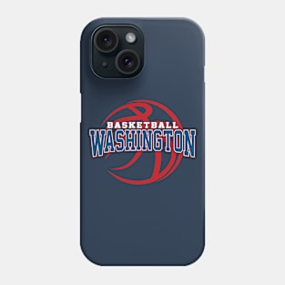 Retro Washington Basketball Phone Case