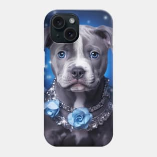 Staffy in Winter Phone Case