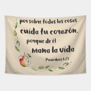 Bíblico Cristiano: Por sobre todas las cosas cuida tu corazón (español) Tapestry