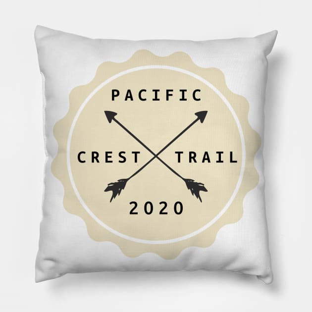 Pacific Crest Trail 2020 Pillow by cloudhiker