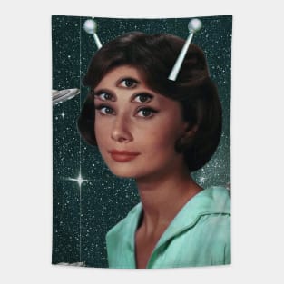 Alien Audrey Tapestry