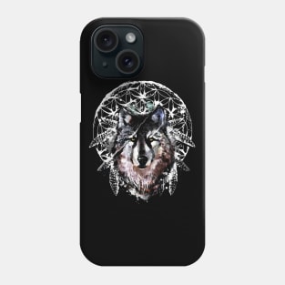 Watercolor Wolf Phone Case