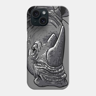 Rhino face Phone Case