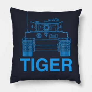 Tiger Tank Pillow