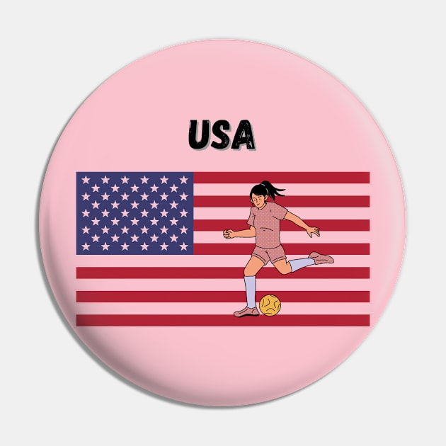 girl soccer Pin by Diogomorgadoo