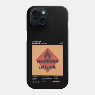 Massive Attack - Blue Lines Tracklist Album Phone Case