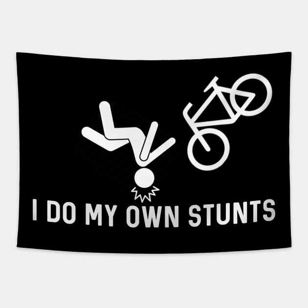 I Do My Own Stunts Tapestry by Raw Designs LDN