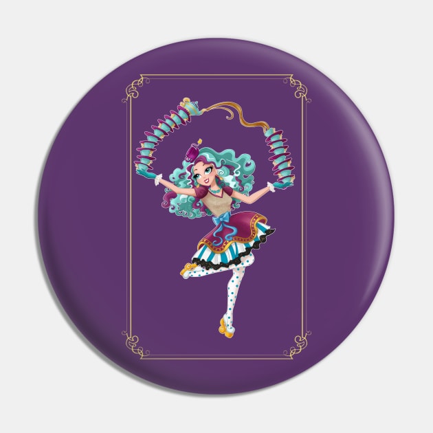 Madeline Hatter Pin by Wingedwarrior