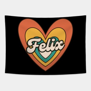 Retro Love Felix SKZ Tapestry