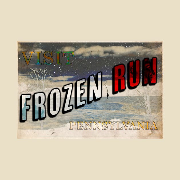 Frozen Run Postcard by FrozenRun