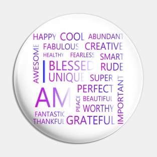 Affirmations, Abundance affirmations Pin