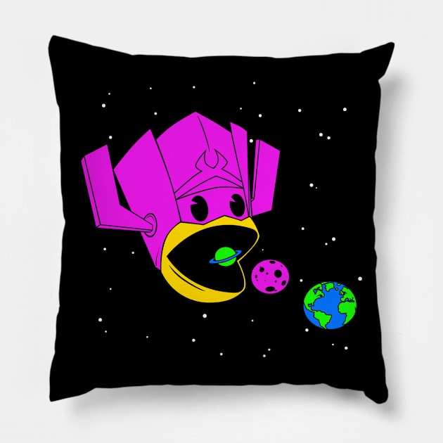 GalacMan Pillow by blairjcampbell