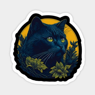 Cat Breed - Chartreux Cat Magnet