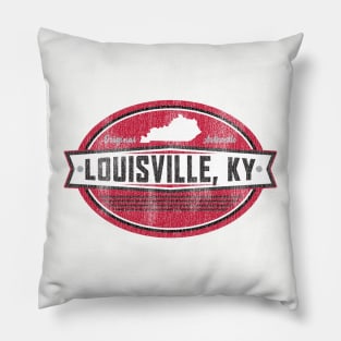 Authentic Original Louisville Kentucky Pillow