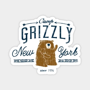 Camp Grizzly Magnet