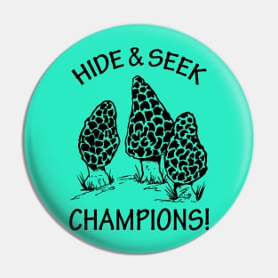 Morel Mushrooms Pin