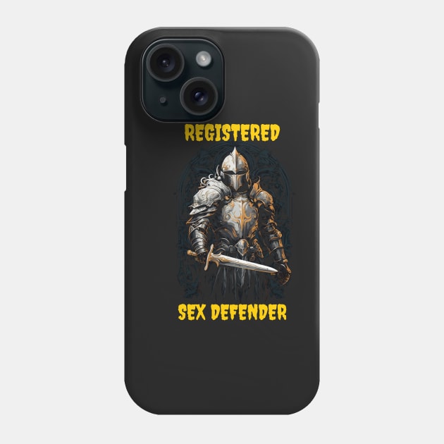 Registered Sex Defender Phone Case by Popstarbowser