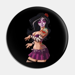 carnival girl Pin