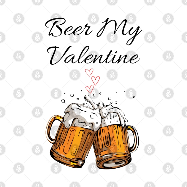 Beer My Valentine by FoxyChroma