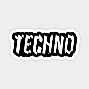 techno dynamic logo Magnet